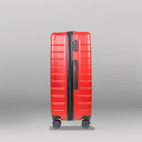 Set de Maletas de Viaje Líneas, color Rojo: ¡Llévate 3 y paga 2!, 37x23x55cm