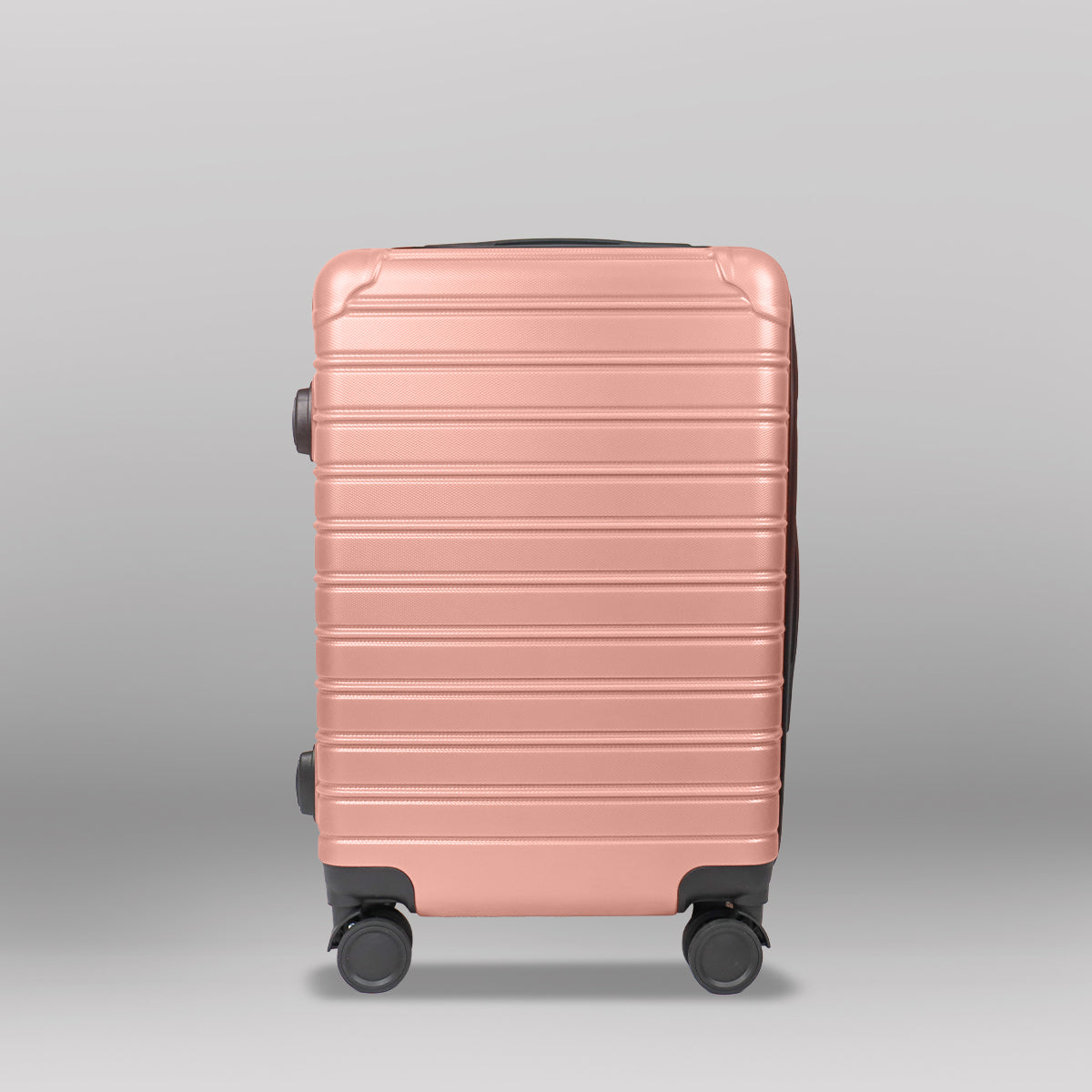 Maleta de Viaje Líneas, color Rosa 37x23x55cm
