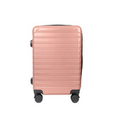 Maleta de Viaje Líneas, color Rosa 37x23x55cm