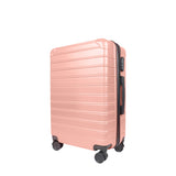 Maleta de Viaje Líneas, color Rosa 37x23x55cm