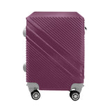 Maleta de Viaje, color Morado 34x21x50cm