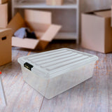 Caja de Plástico Goliat color Arena 32L