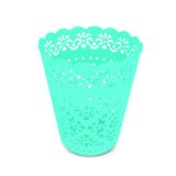 Canasta Calada Multiusos color Verde Pistache 11x14cm