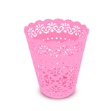 Canasta Calada Multiusos color Rosa 11x14cm