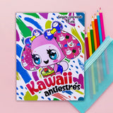 Libro para Colorear, Kawaii Antiestrés, 48 páginas