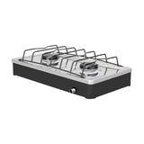 Parrilla de Gas Alfamex 2 Quemadores Negra 304
