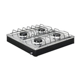 Parrilla de Gas Alfamex 4 Quemadores Negra 312
