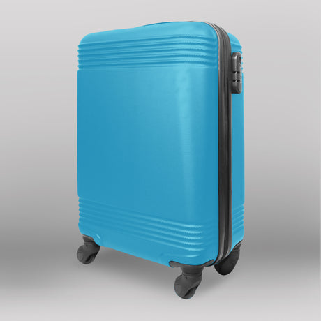 Set Maletas de Viajes Travix, Color Azul: ¡Llévate 3 y paga 2!, 37x23x55cm