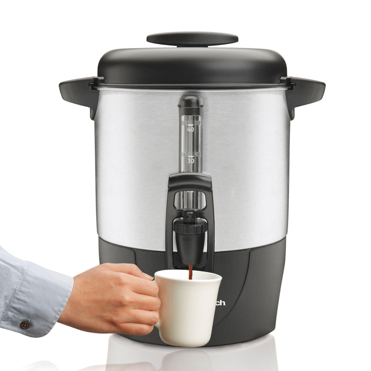 Cafetera Percoladora Hamilton Beach 5.7 Litros Gris 40514RZ