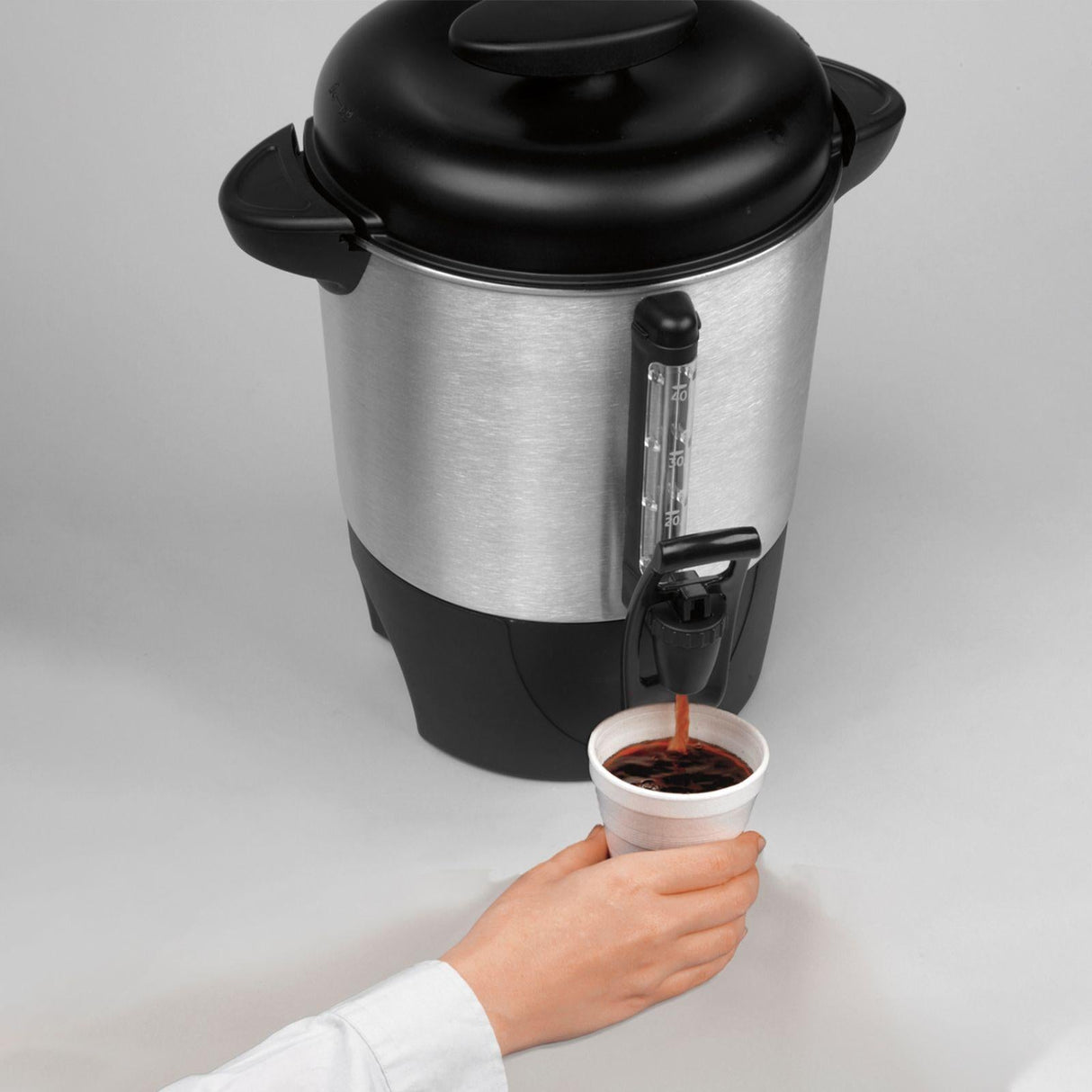 Cafetera Percoladora Hamilton Beach 5.7 Litros Gris 40514RZ