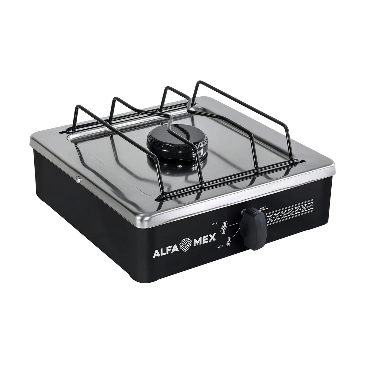 Parrilla de Gas Alfamex 1 Quemador Negra 604