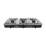 Parrilla de Gas Alfamex 3 Quemadores Negra 612