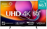 TELEVISOR HISENSE MOD. 50A65NV 4K VIDAA **