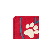 TAPETE PARA MASCOTA LOVE ROJO 40X60CM