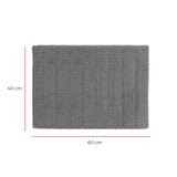TAPETE CUT & LOOP OXFORD PARA BAÑO 40X60CM