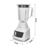LICUADORA TAURUS MOD. POTENZA COMFORT VASO DE VIDRIO BLANCO **