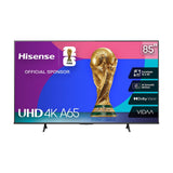 Televisión Pantalla 85 Pulgadas Hisense Smart TV 4K UHD 85A65NV