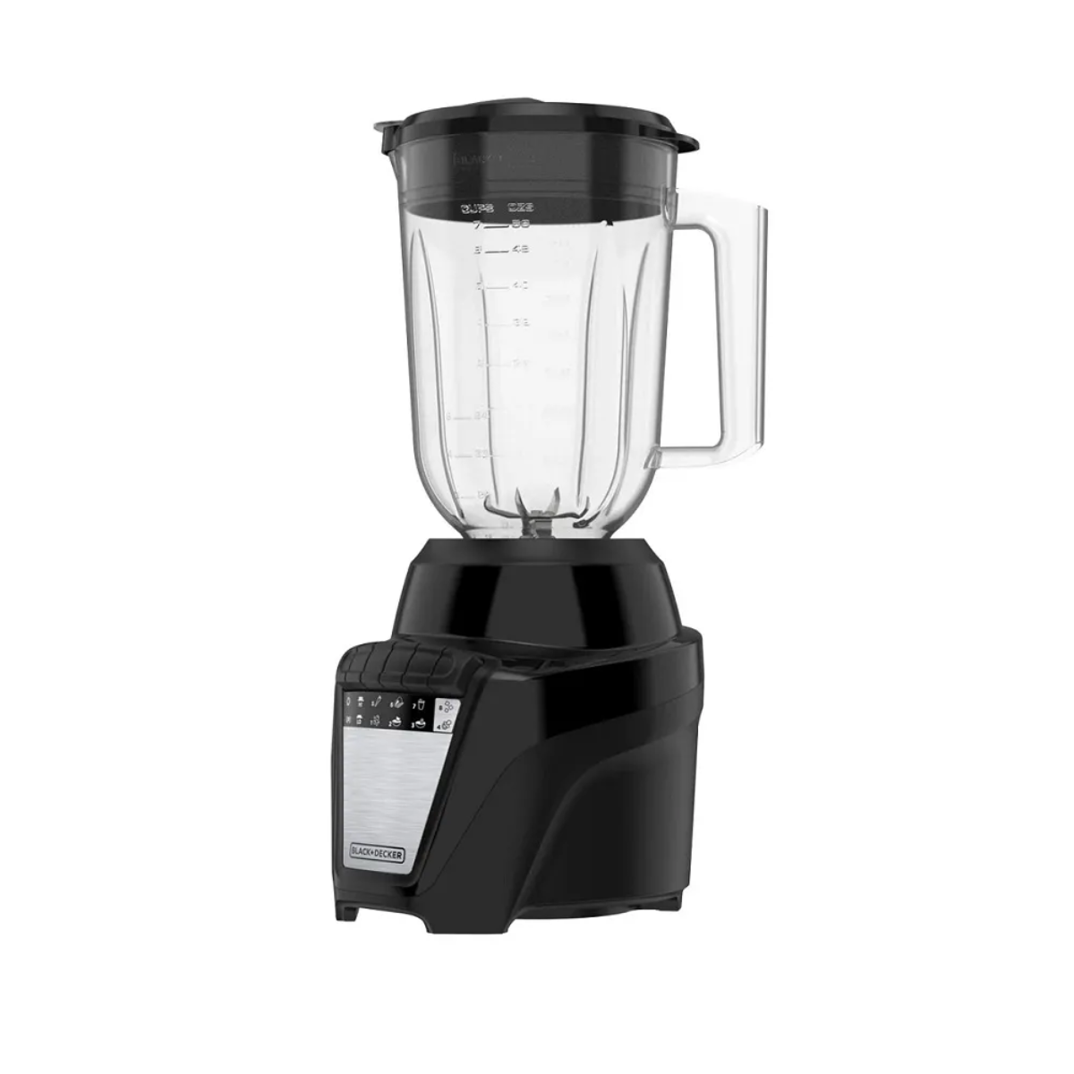 Licuadora Black\&Decker BL0876-1BDLA 8V Vidrio Negro*
