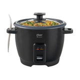 Arrocera Eléctrica Oster 7 Tazas Negra CKSTRCB7DFBL