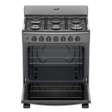 ESTUFA ACROS MOD. AFR2110G 30" TITANIO ENCENDIDO ELECTRÓNICO, CUBIERTA PORCELANIZADA**