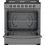 ESTUFA ACROS MOD. AFR2110G 30" TITANIO ENCENDIDO ELECTRÓNICO, CUBIERTA PORCELANIZADA**