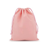 Bolsa Rosa con Cordón, 25x20 cm