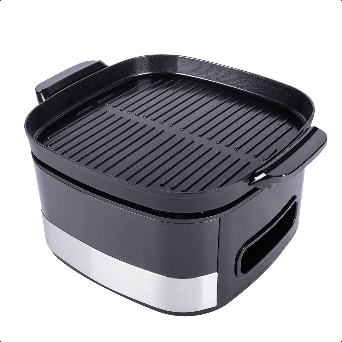 Freidora De Aire Daewoo Grill Y Deshidratador Digital 5.5l Negro
