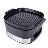 Freidora De Aire Daewoo Grill Y Deshidratador Digital 5.5l Negro