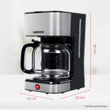 Cafetera Automática 15 tazas con filtro reutilizable