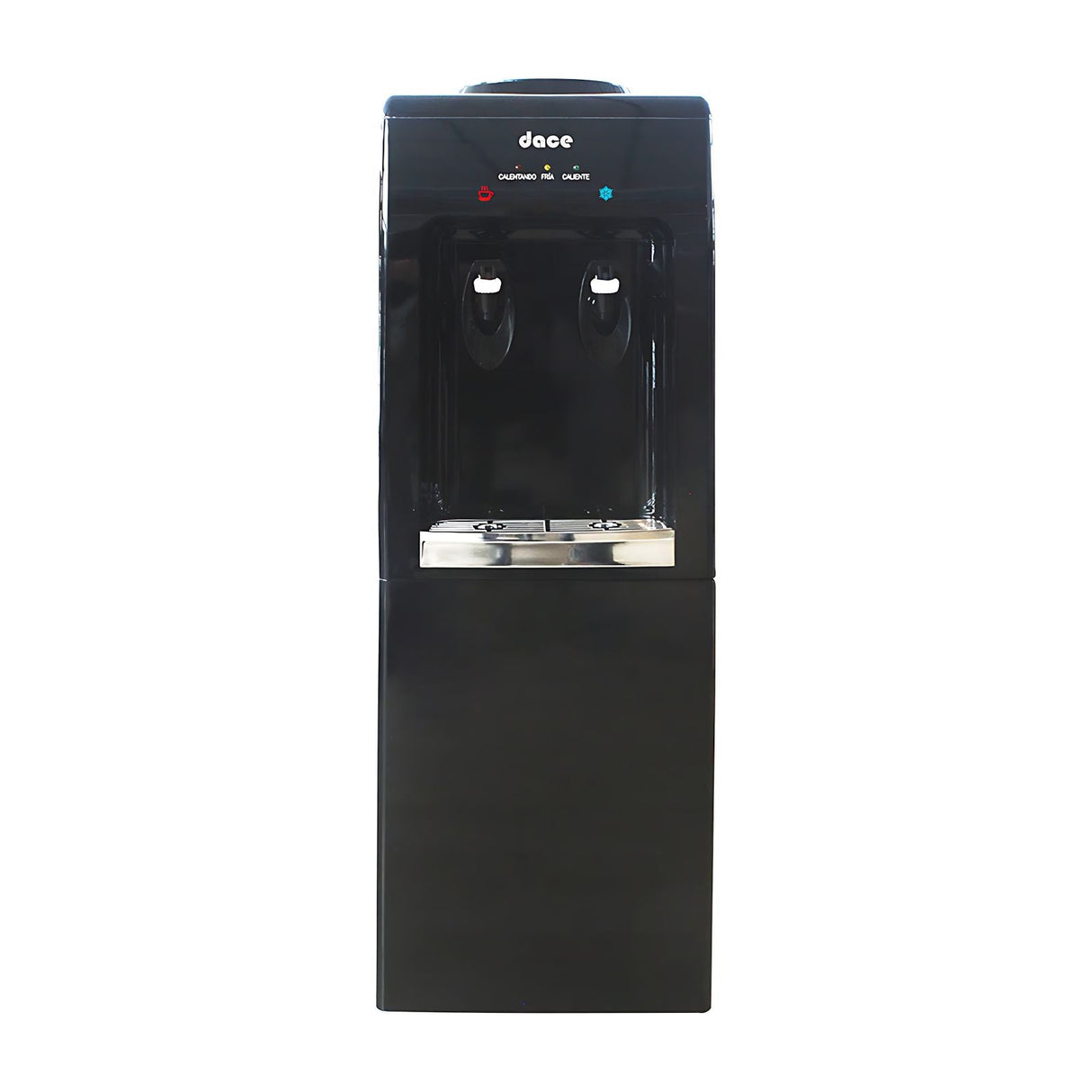 Dispensador de Agua Termoeléctrico Dace con Gabinete de Almacenamiento Negro EAPT02