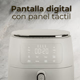 Freidora de Aire ELLE 5L Multifunción con Pantalla Táctil EKAFP501WH
