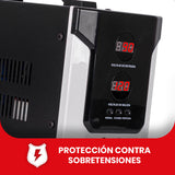 Regulador de Voltaje 1500VA-900W 2 contactos, ENERGIZER