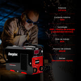 Soldadora inversora 120 A, 110 V, ENERGIZER