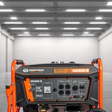 Generador portátil 3.2 kW 212CC 15L Regulador Voltaje Arr Elect 10 hrs DAEWOO