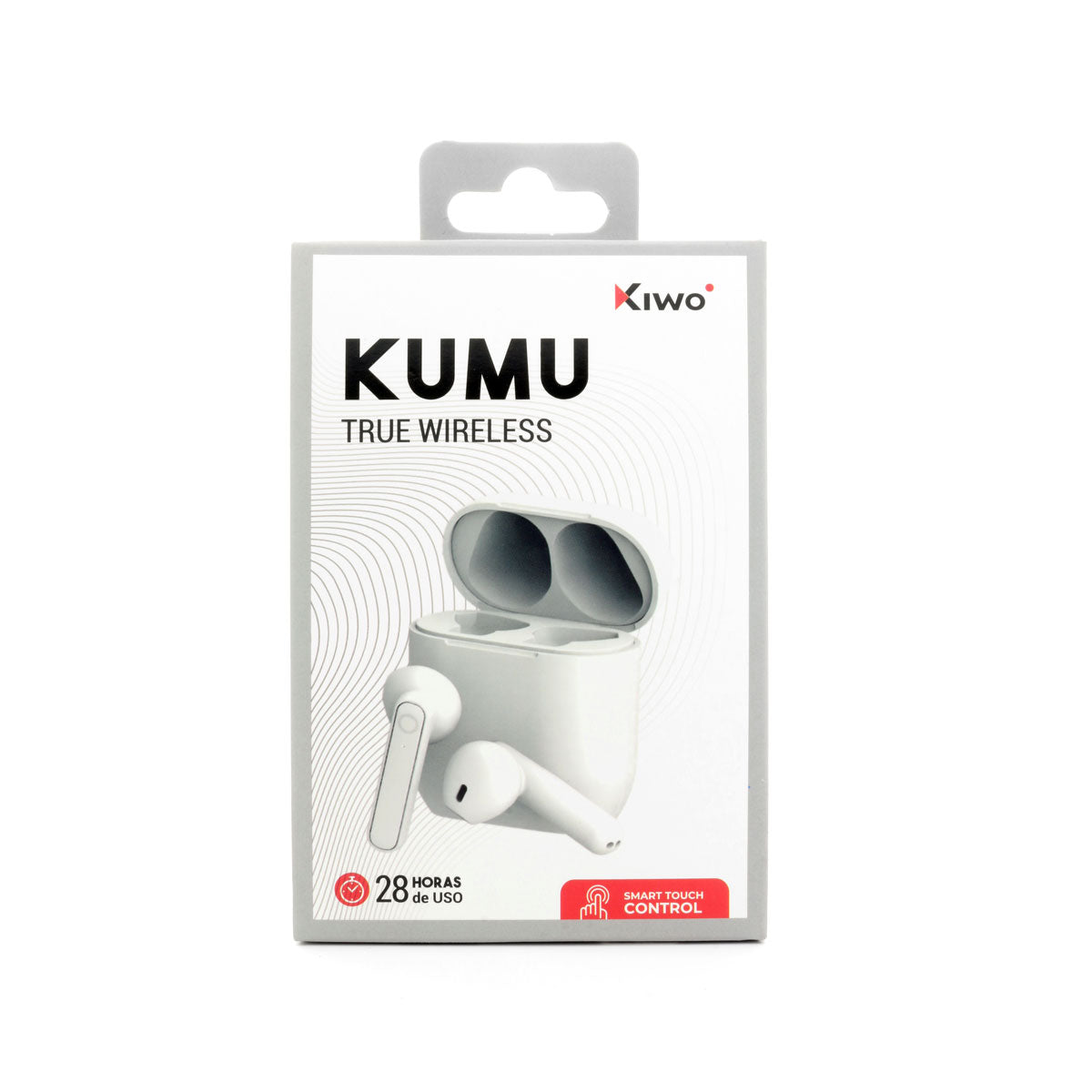 Audí­fonos Inalámbricos True Wireless Kumu color Blanco, Kiwo