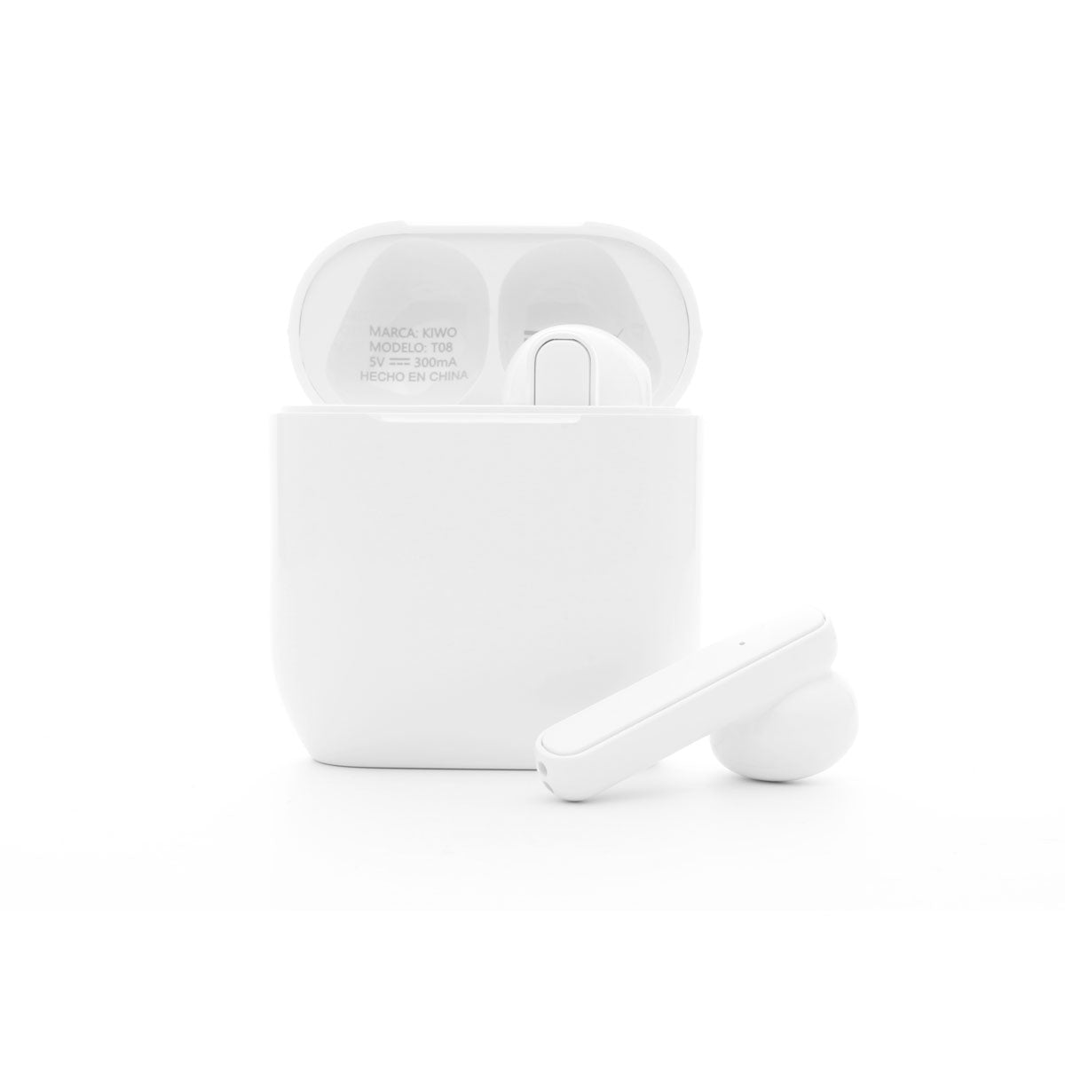 Audí­fonos Inalámbricos True Wireless Kumu color Blanco, Kiwo