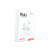 Audí­fonos Inalámbricos True Wireless Nai color Blanco, Kiwo