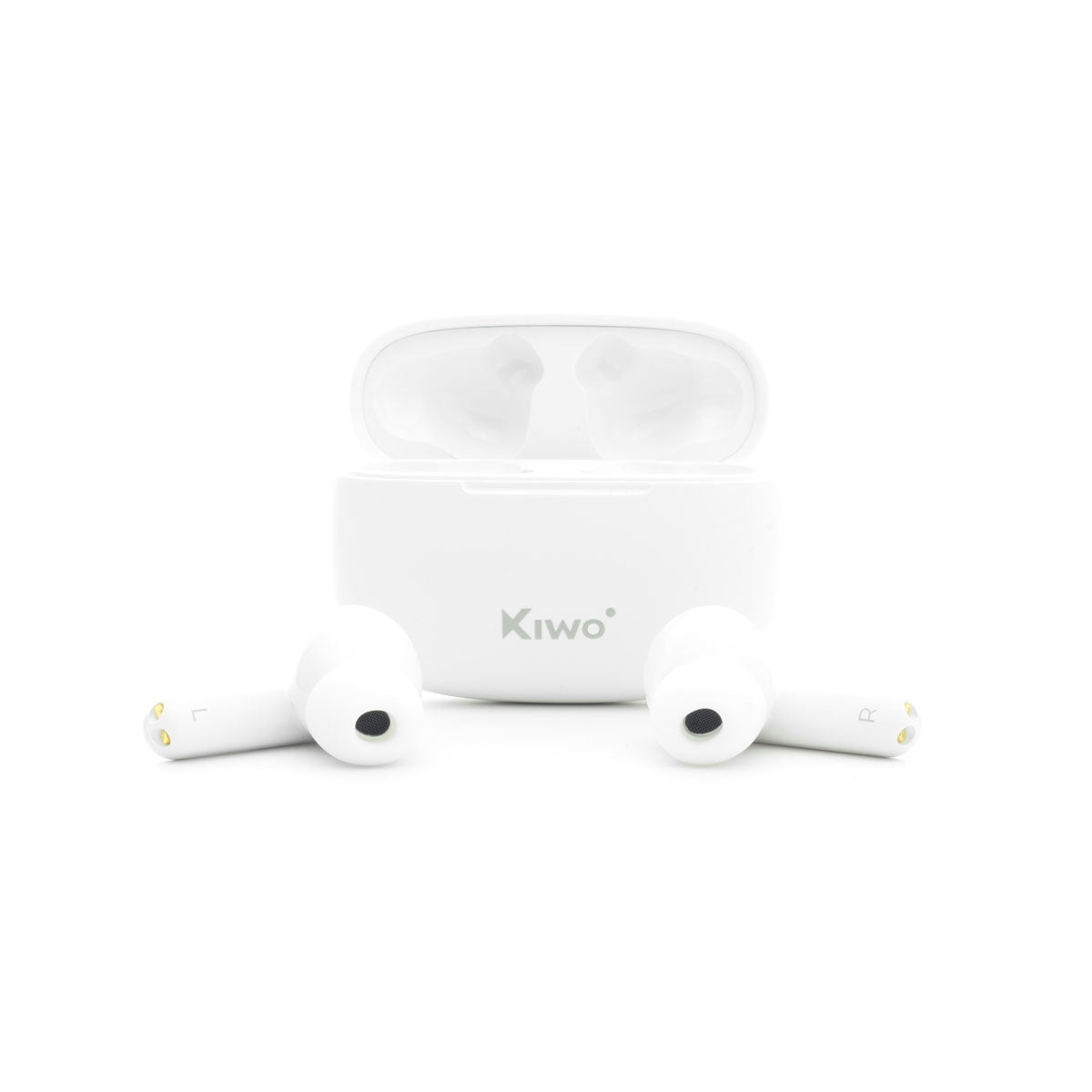 Audí­fonos Inalámbricos True Wireless Nai color Blanco, Kiwo