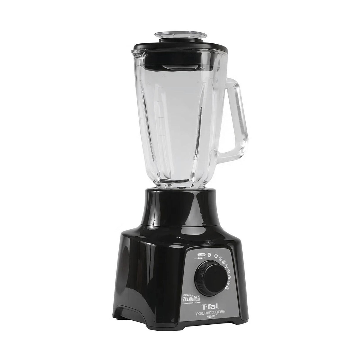 Licuadora T-fal Powermix Glass Vaso de Vidrio 1.25 Litros Negra LN2898X0