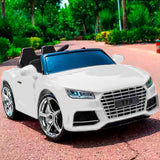 Carrito ElÃ©ctrico Deportivo TTS color Blanco  para NiÃ±os