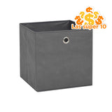 Caja Multiusos de tela color Gris
