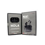 Audí­fonos Inalámbricos True Wireless Nai color Negro, Kiwo