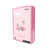 Audífonos Inalámbricos True Wireless Nai color Rosa, Kiwo