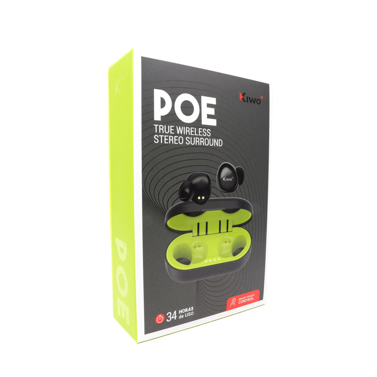 Audí­fonos Inalámbricos True Wireless Poe, Kiwo