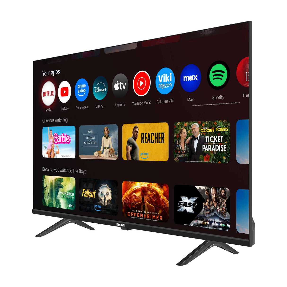 Televisión Pantalla 40 Pulgadas RCA Google TV FHD R40M-F4G