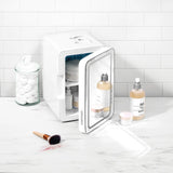 Mini Refrigerador Iceman 4 Litros Blanco con Espejo RJ48-6-ML