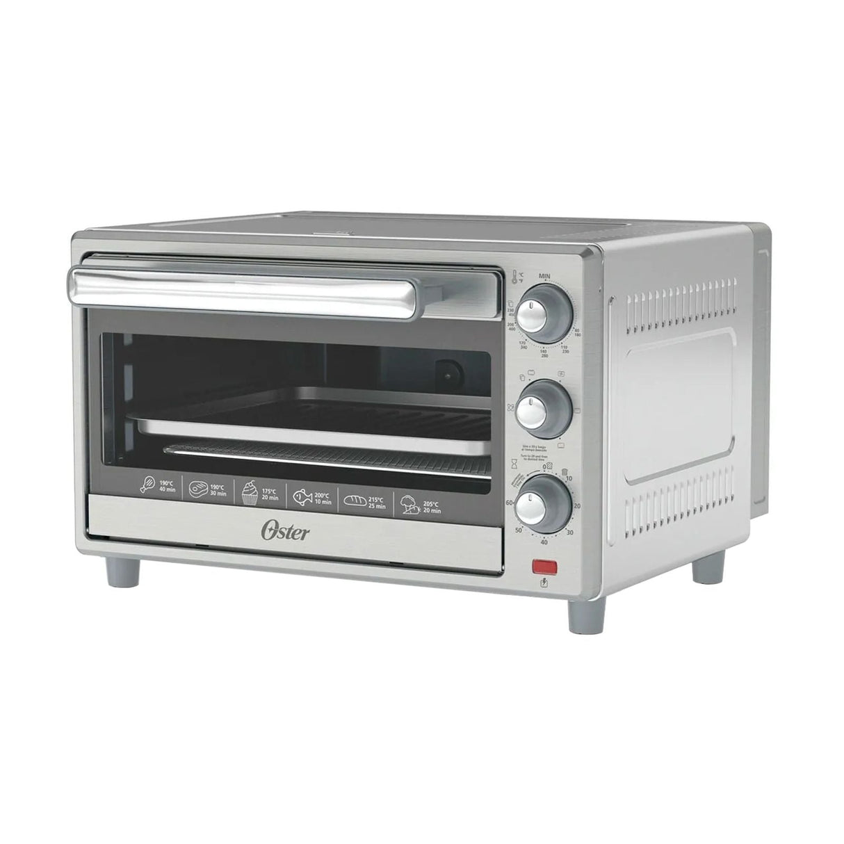 Horno Eléctrico con Freidora de Aire Oster 35 Litros Gris TSSTTVLS35NS
