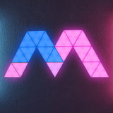 Set de 2 Luces LED Triangulares Multicolor, Trilite