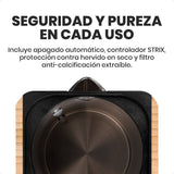 Hervidor Eléctrico de Bambú 1.7L con Control de Temperatura LED Westinghouse