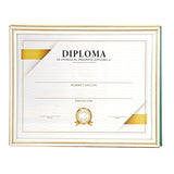 Porta Documento, Color Beige y Blanco